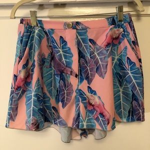 Blackmilk Iguana Be With You Summer Shorts Size S
